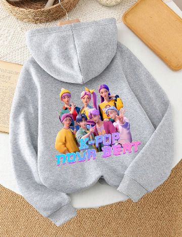 Hanorac Shein Kids, gri