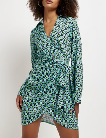 Rochie scurta River Island, mix culori