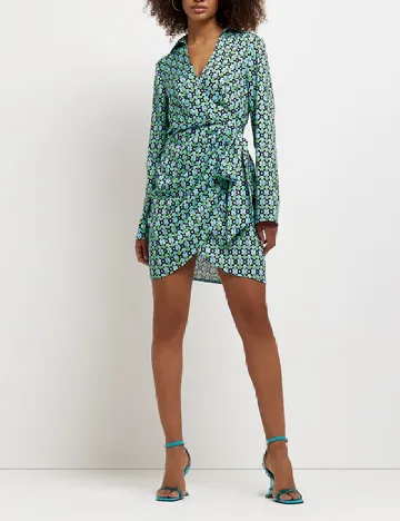 Rochie scurta River Island, mix culori