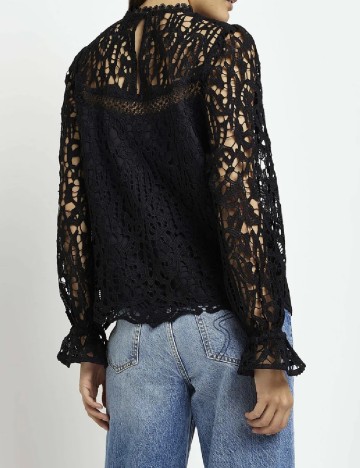 Bluza River Island, negru
