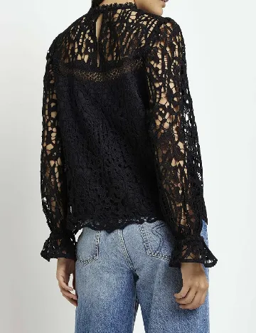 Bluza River Island, negru