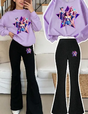 Compleu Shein Kids, mix culori