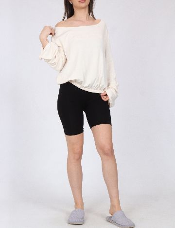 Bluza de pijama River Island, crem