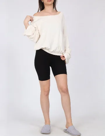 Bluza de pijama River Island, crem