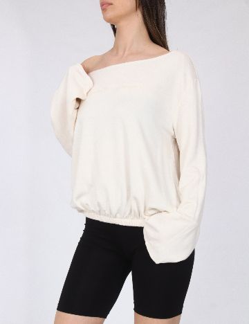 Bluza de pijama River Island, crem