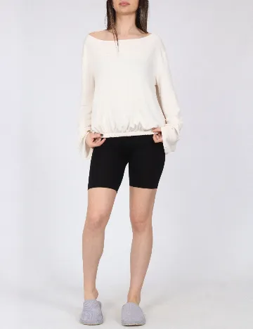 Bluza de pijama River Island, crem