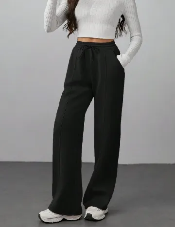 Pantaloni SHEIN, negru