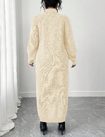 Rochie lunga SHEIN CURVE, crem