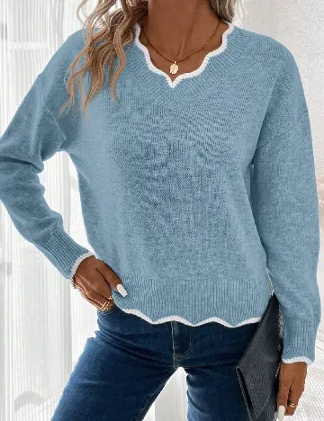 Bluza SHEIN, albastru