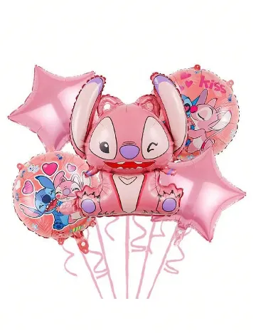 Set baloane 5 bucati SHEIN, roz