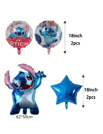 Set baloane 5 bucati SHEIN, albastru