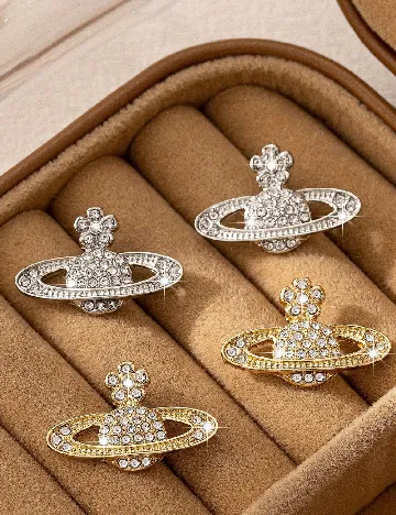 Cercei SHEIN, argintiu