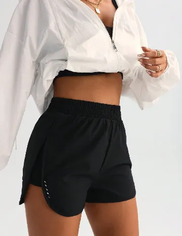 Pantaloni scurti SHEIN, negru