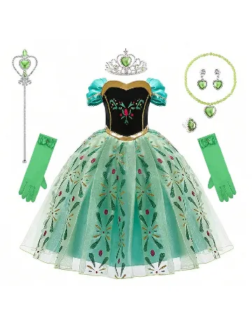 Rochie Shein Kids, verde
