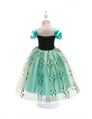 Rochie Shein Kids, verde