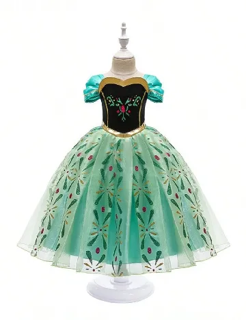 Rochie Shein Kids, verde