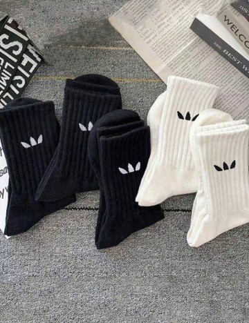 Set sosete SHEIN, alb/negru