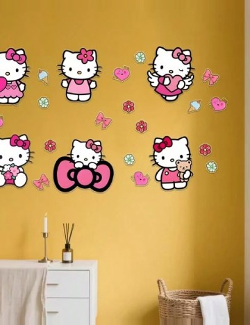 Set stickere autocolante SHEIN, roz