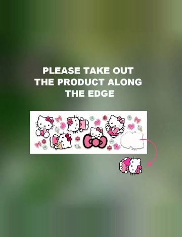 Set stickere autocolante SHEIN, roz