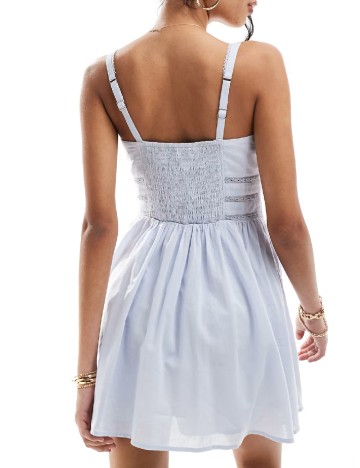 Rochie scurta Abercrombie&Fitch, albastru