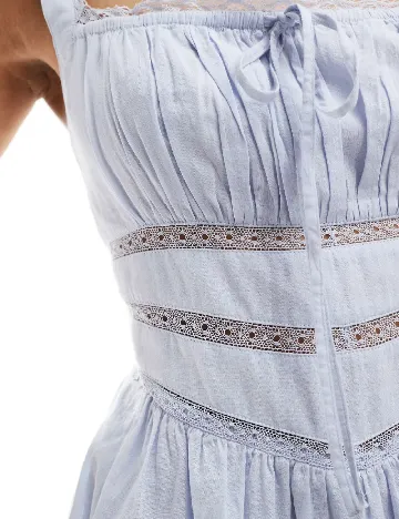 Rochie scurta Abercrombie&Fitch, albastru