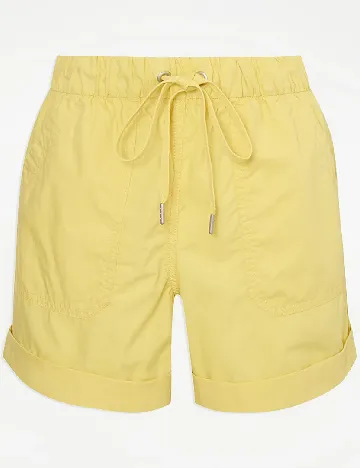 Pantaloni scurti George., galben