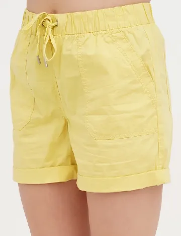 Pantaloni scurti George., galben