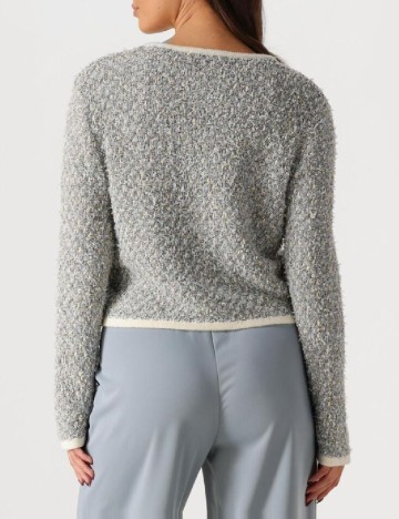 Cardigan Gestuz, gri