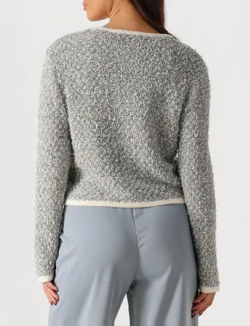 Cardigan Gestuz, gri