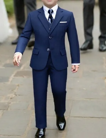 Costum Shein Kids, albastru