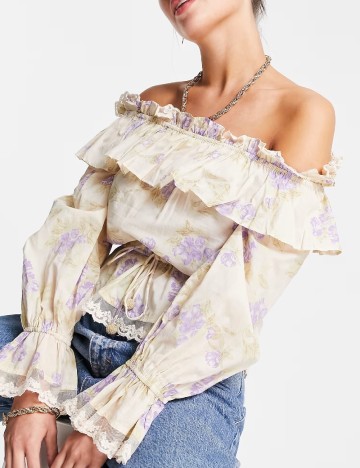 Bluza River Island, bej