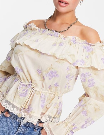 Bluza River Island, bej