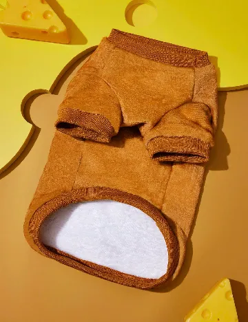 Haina pentru caini SHEIN, maro