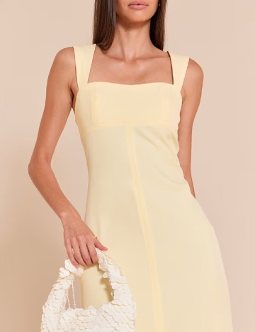 Rochie lunga PrettyLittleThing, galben