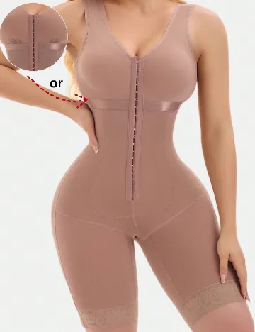 Body modelator SHEIN, roz pudra inchis