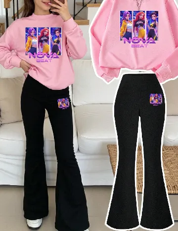 Compleu Shein Kids, mix culori