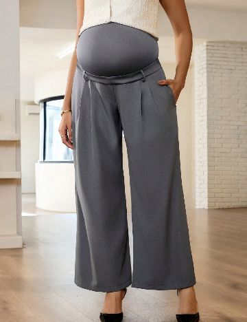 Pantaloni SHEIN Maternity, gri