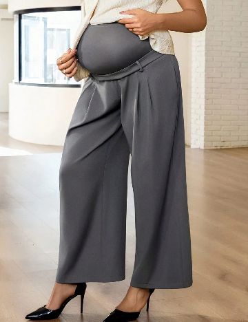 Pantaloni SHEIN Maternity, gri