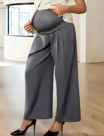 Pantaloni SHEIN Maternity, gri