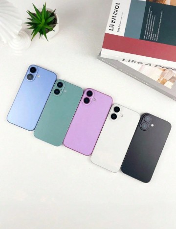 Telefon fals iPhone 16 SHEIN, alb