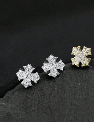 Cercei SHEIN, argintiu