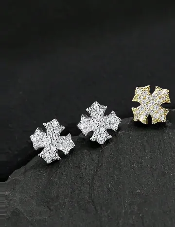 Cercei SHEIN, argintiu