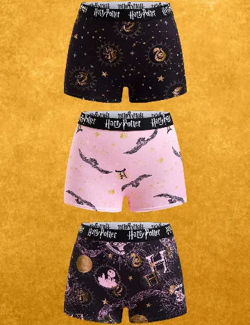 Set Boxeri 3 perechi SHEIN, mix culori