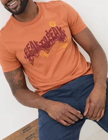 Tricou Fatface, portocaliu