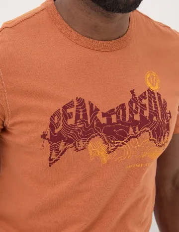 Tricou Fatface, portocaliu