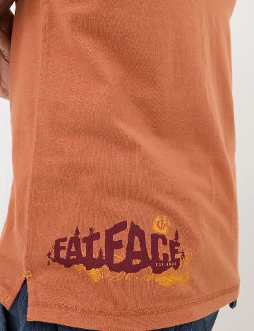 Tricou Fatface, portocaliu