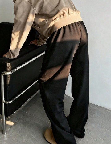 Pantaloni SHEIN, negru