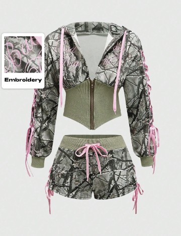 Compleu Romwe, verde