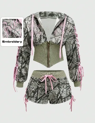 Compleu Romwe, verde