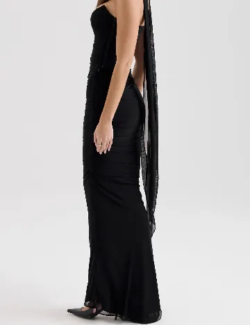 Fusta House of CB, negru